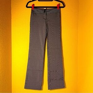 SYDNEY JOY Black White Pinstripe Trouser Pants - Y2K Vintage Chic! Juniors Small